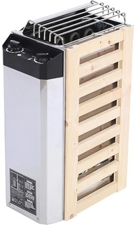 Macchina per sauna da bagno Strumento di riscaldamento del riscaldatore della stufa for sauna in acciaio inossidabile con controllo interno da 3KW for sauna Stufa for sauna in acciaio inossidabile Stu