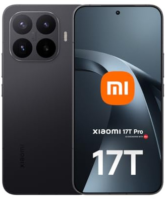 XIAOMI 17T Pro, Smartphone 12+512 Go, écran Eye-Care 6,83 144Hz, Batterie 7000mAh, Téléobjectif Leica x5, HyperCharge 100W, Noir