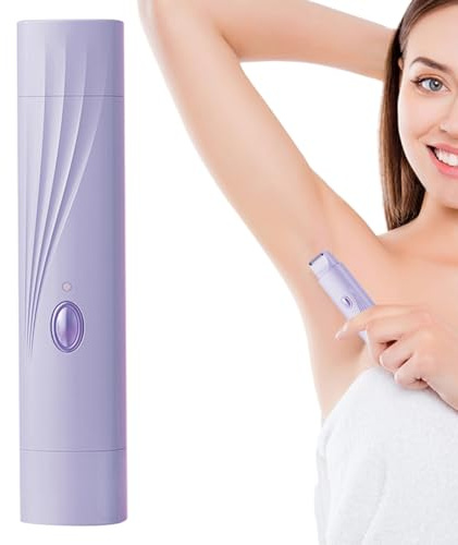 Rasoio Elettrico per Donna Doppia Testina Senza Filo Impermeabile per Zone | Rimozione Gambe Corpo Pelle Sensibile Rasatura Quotidiana Bikini