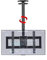 Soporte Universal Para Tv De Techo, Soporte De Pared Para Tv, Soporte Telescópico De Altura Ajustable Para Tv De Techo, Compatible Con Televisores De Pantalla Plana Lcd De 37 A 85 Pulgadas, Fijación