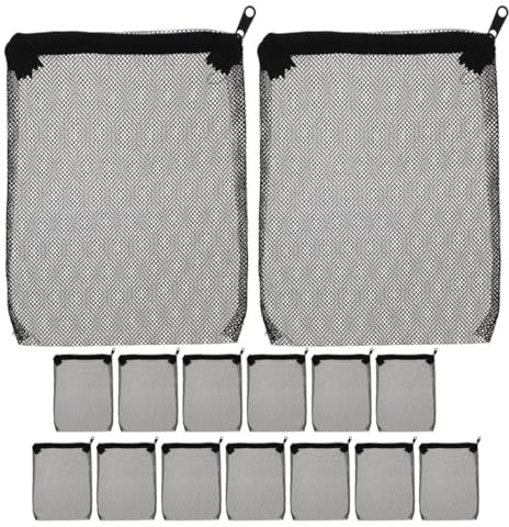 SUPVOX 15 Pièces Filtres pour Aquarium Sacs Filet Filtrant à Mailles Fines Accessoires pour Filtres Aquarium Réutilisables De Filtration