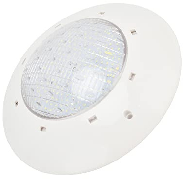 Acouto Lámpara Subacuática para Piscina, Luz Blanca AC12V IP68, Superficie de Espejo para PC SMD2835 LED, Montaje en Pared para Piscinas, Acuarios, Fuentes (18W)