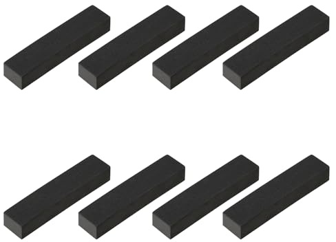 eMagTech 8 Stück Schaumstoff-Montagekissen für Tonabnehmer 70 X 15 X 13 Mm für Jazz-Bassgitarre