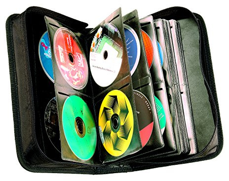 Caseland - Etui Noir/Gris pour 64 CD