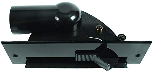 Cen-Tec Systems 40124 Central Vacuum Automatic Dustpan Sweep Inlet, Black