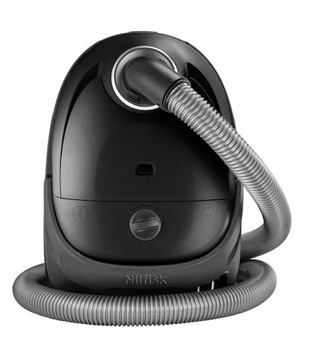 Nilfisk Aspiradora One para Suelos y Alfombras con Filtro HEPA - Aspirador de Trineo Potente, Compacto y Ligero - Negra, 3L, 750W (BLB10P05A-HFN)