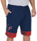 Zubaz Herren Slider Short mit statischer Unterseite NFL Houston Texans Solid Navy Blue, Small, Teamfarbe
