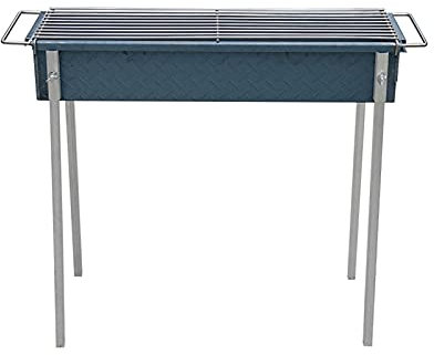 LCRACK Barbecue Grill, Ergonomie Portable Durable Barbecue Gril Pliable Extérieur Intérieur Feu de Barbecue au Charbon (Couleur : A, Taille : Grand)