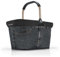 reisenthel Angebot Einkaufskorb carrybag Plus passendes Cover Sichtschutz Abdeckung (frame jeans dark grey)