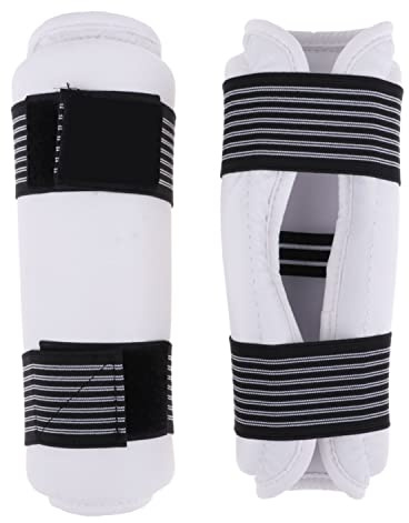 Protège-avant-bras de taekwondo - Équipement de protection pour coude et de karaté - Pour adultes, jeunes et enfants (taille XS)