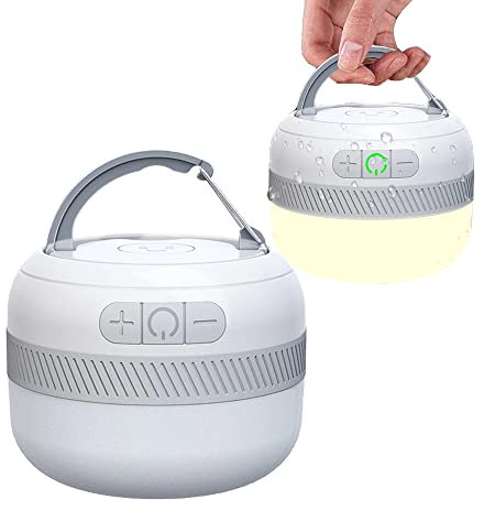 YUYTE Campinglampe, Camping Licht, LED Campinglampe RGB Farbwechsel,Mini Tragbare Camping Licht,5Helligkeiten Leuchtmodi & Wasserdicht Campingleuchte Zeltlampe für Camping, Notfall