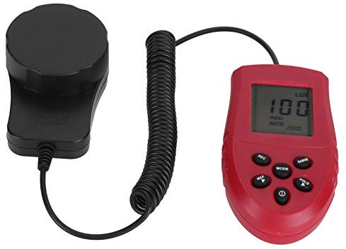 Eujgoov HS1010A Handheld LCD Kunststoff Luminometer, Licht Meter Luminometer Digital Photometer Luxmeter Licht Meter Beleuchtungsstärke Meter