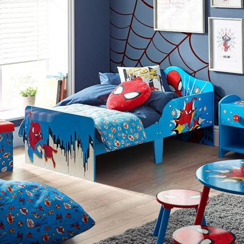 Marvel Cama de Madera Spiderman 75x143 cm