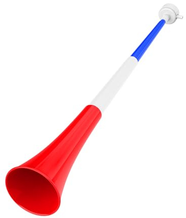Collapsible Stadium Horn Noise Maker 24 Inch Vuvuzela Stadium Blower Plastic Trumpet Blow Horns Noisemakers for Sporting Events Graduation Games School Sports Party Supplies Favors Accessories