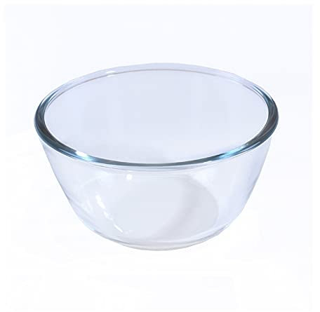 Schüsseln für die Küche, Glasschale, transparentes Glas, Müslischale, verdickter Obstsalat, Dessertbecher, hitzebeständige Spezialschalen für den Haushalt, einzeln für Snacks, Desserts (Farbe: 2100