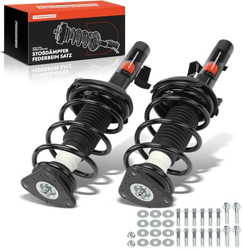 Frankberg 2x Stossdämpfer Stoßdämpfer Vorne 478mm Gasdruck 1318110 | Kompatibel mit Focus II DA DP HCP,Focus II Turnier DA DS FFS,Focus II Stufenheck DB DH FCH
