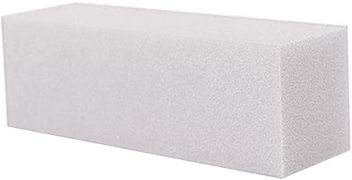 10 Pcs Nail Manicure Buffing Sanding Buffer Block Files Salon Art Polisher Tool White