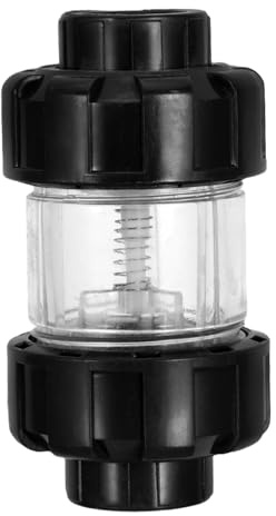 HAPINARY Lift Check Valve for Aquarium Plastic Non Return Valve Prevents Backflow in Fish Tank Airline for Air Pump Setup