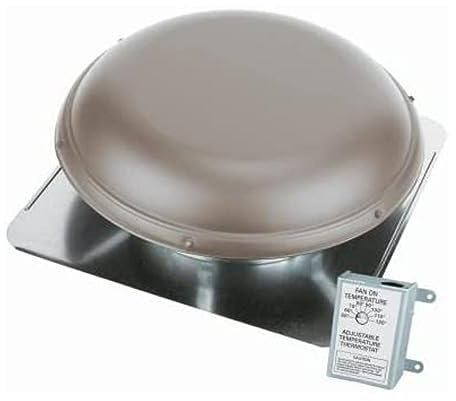 Air Vent 53832 Roof Mounted Power Attic Ventilator