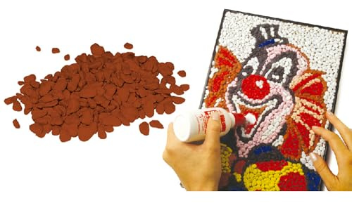 Sand Granulat 1kg verschiedene Farben braun