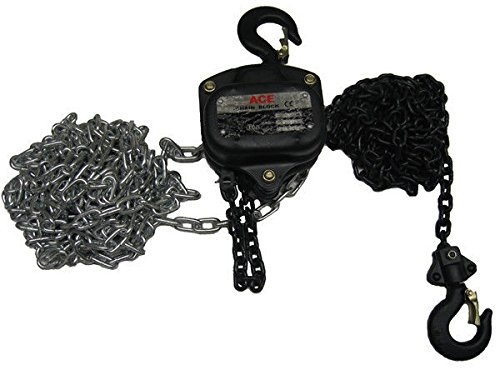 Heavy Duty Chain Block & Tackle 1 Ton 3 Metre (1000KG 1T 3M Lifting Hoist)