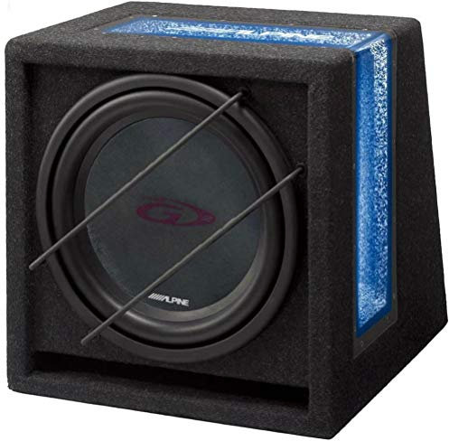 1 cassa passiva compatibile con ALPINE SBG-844BR con subwoofer da 8 20,00 cm 200 mm 120 watt rms 400 watt max 4 ohm bass reflex spl auto, 1 pezzo