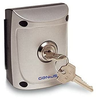 Dieffematic Genius JA31107 Selettore a Chiave da Esterno - 1 Contatto NA/NC Antieffrazione