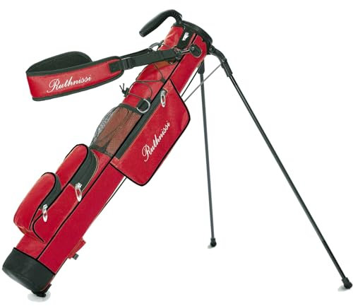 Golf-Standbag, leicht, einfach zu tragen, mit gepolstertem Tragegurt, langlebige Pitch-&-Putt-Golftasche, Übungs-/Ranger-/Sunday-Golfbag für Damen und Herren
