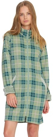 Noidinotte -Vestaglia donna yuppie in pile con zip