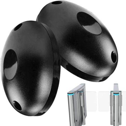 Sensore apricancello - Rilevatore IR, sensori di sicurezza impermeabili da 12 V | Allarme antifurto con rilevatore di movimento da 1 paio per apriporta automatico per cancello scorrevole