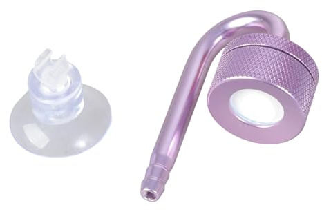 PURPLELILY El dispersor de CO2 de aluminio de alto rendimiento optimiza la absorción en entornos acuícolos utilizando accesorios de acuario de generación de burbujas para peceras