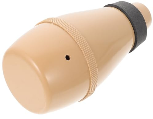 TOYANDONA Silenciador de Trompeta Abs Madera Accesorio Práctico para Trompeta Reduce Ruido y Armónicos Herramienta para Práctica sin Sonido Durable Tamaño Pequeño
