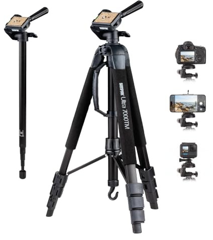 Sunpak Ultra 7000TM Tri-Monopod (Black)