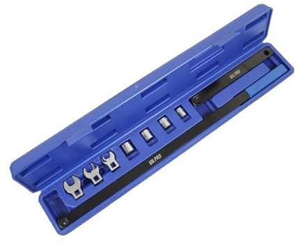 US PRO 9 Piece Serpentine Belt Tool Set In Storage Case 3216