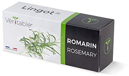 Lingot® Rosmarino - Compatibile con Orti Interni Véritable® ed Exky® - Ricarica pronta all'uso - Substrato con Semi Integrati