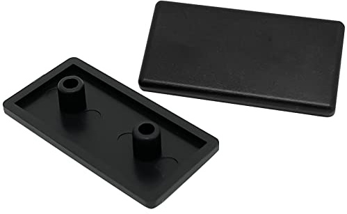 2040 European Standard Aluminum Profile End Cap,Black Plastic T-Slot Aluminum Profile Accessories(20pcs)