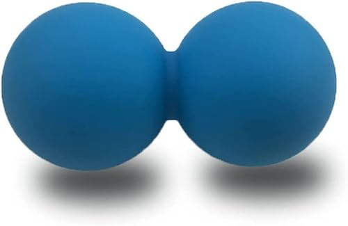 DAUJI Silicone Yoga Peanut Massage Ball Fascia Ball Alleviare Rilassare i Muscoli Fitness Massaggio Doppia Palla Palla for Esercizi (Color : B)
