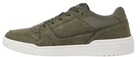 Jack & Jones Jfwlondon PU Nubuck Zapatillas para Hombre, Noche de Oliva, 45 EU