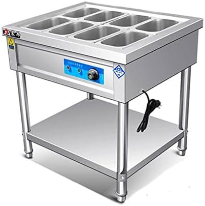 Food Warmer, Chafing Dish Stainless Steel Chafing Dish Chafing Dish Set Food Warmer Buffet Food Warmer Professional For Catering For Catering And Restaurant Large Capacity 30-110℃,E,Bonny369