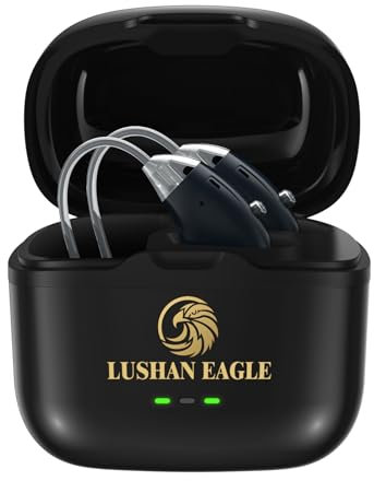 ITSFINEME Auriculares amplificados Chip Digital Amplificador de 16 Canales Dispositivo de amplificación de Sonido Recargable