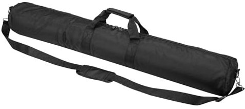 PATIKIL Estuche de Transporte para Trípode, 90 x 13 cm, de Nylon Resistente Acolchado con Correas de Hombro Ajustables y Asas para Luz, Paraguas, Micrófonos, Altavoces, Color Negro