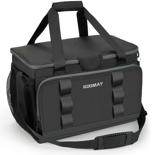 30L Kühltasche Groß, Faltbare Isolierte Kühlbox als Kühlrucksack, Kühlkorb & Thermotasche (Cooler Bag), 24+ Std Kalt, Wasserdicht & Auslaufsicher für Camping Picknick Strand BBQ
