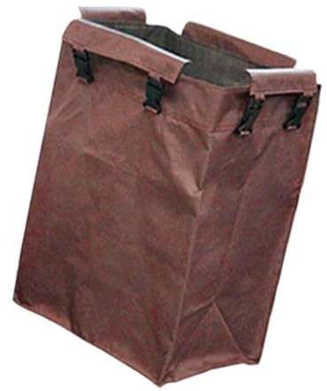 LOVIVER Commercial Janitor Carts Bag Housekeeping Laundry Bag Waterproof Cleaning Trolley Cloth Bag for Guest Room Hotel Room Garbage, 50cm