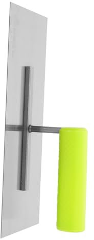 Lurrose Llana De Acero Inoxidable Llana De Cemento Con Mango Herramienta De Acabado De Concreto Llana Plana Para Albañilería Llana De Acabado De Cemento Llana Plana Para Masilla