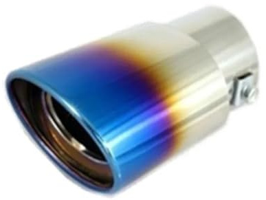 Auspuffblende Für Mercedes Für Benz W211 W203 W204 W210 W124 Universal Auto Zubehör Auspuffrohr Schalldämpfer Schwanz Hals Auto-SchalldäMpfer(Lavender)
