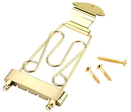 Saitenhalter Steg Metall Bass 4 Saiten Trapez Musikinstrument Ersatz Elektrischer Saitenhalter Ersatz