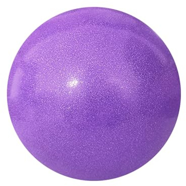 Rytmisk gymnastikboll - 15 cm fitnesstränare, glitterbalansutrustning, hållbart basstyrkeverktyg | Pilatesträning för kvinnor och flickor, träning i