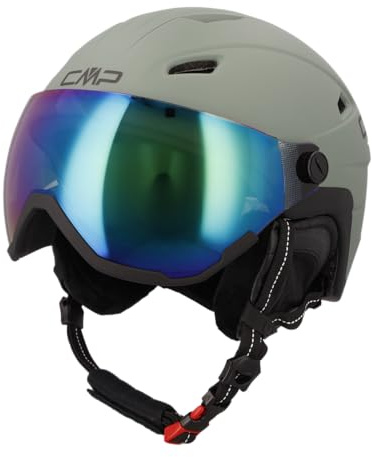 CMP Casco da sci Wa-2 con visiera, Unisex-Adulto, 38B4677