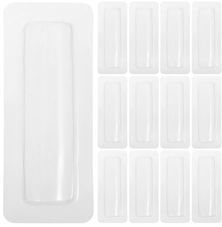 HOMSFOU 25 Stück Transparente Plastikhüllen aus Kunststoff für Geldkarten und Lippenbalsam mit Multifunktionalem Design zum Reisen und Selbstgemacht Basteln