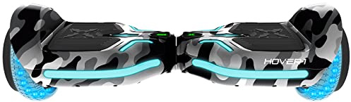 Hover-1 i100 Electric Self Balancing Scooter - 7MPH Top Speed, 6 Mile Range, 5HR Full-Charge, Built-In Bluetooth Speaker, Rider Modes: Beginner to Expert
